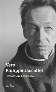 Front cover_Vers Philippe Jaccottet