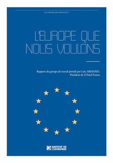 Front cover_L'Europe que nous voulons