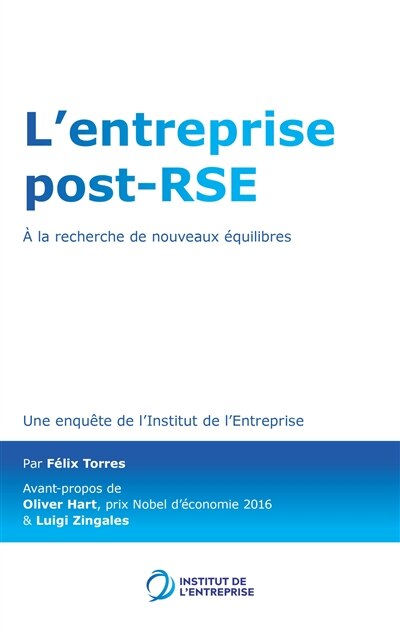 Couverture_L'entreprise post-RSE : &agrave; la recherche de nouveaux &eacute;quilibres