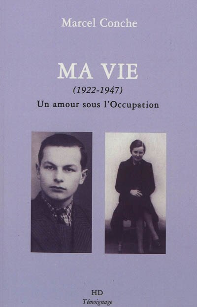 Front cover_Ma vie (1922-1947)
