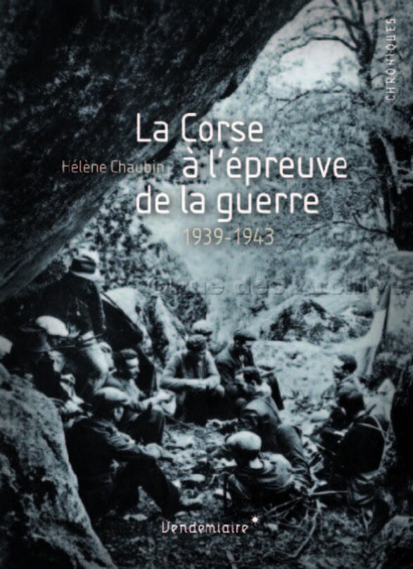 Front cover_La Corse à l'épreuve de la guerre