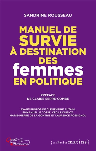 Front cover_Manuel de survie à destination des femmes en politique