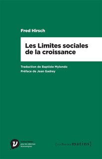 Front cover_Les limites sociales de la croissance