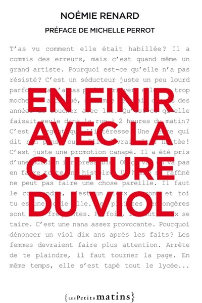 Couverture_POUR EN FINIR AVEC LA CULTURE DU VIOL