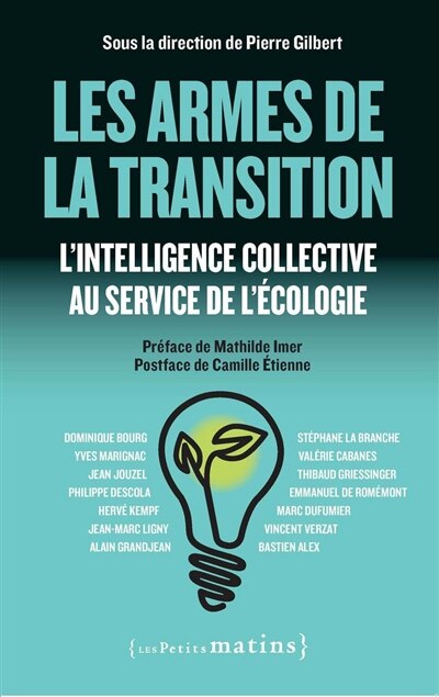 Front cover_Les armes de la transition