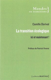 Couverture_La transition &eacute;cologique