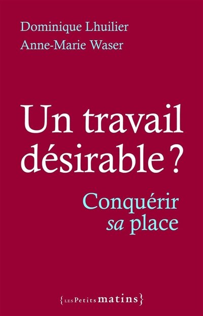 Couverture_Un travail désirable ?