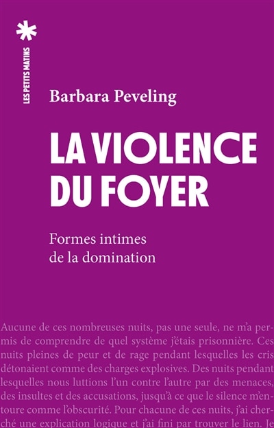 Couverture_La violence du foyer