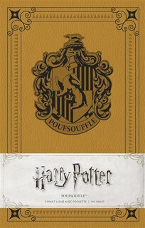 Couverture_Harry Potter : Pouffsouffle : carnet ligné avec pochette