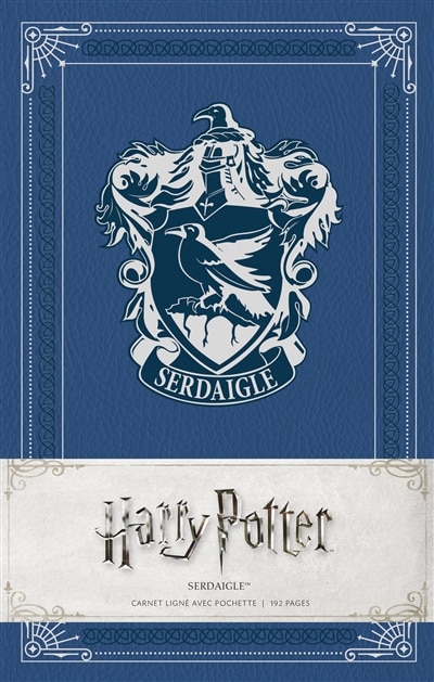 Couverture_Harry Potter : Serdaigle : carnet ligné avec pochette