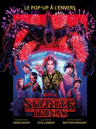 Couverture_Stranger things : le pop-up à l'envers