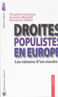 Front cover_Droites populistes en Europe