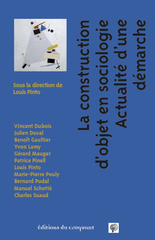 Couverture_La construction d'objet en sociologie