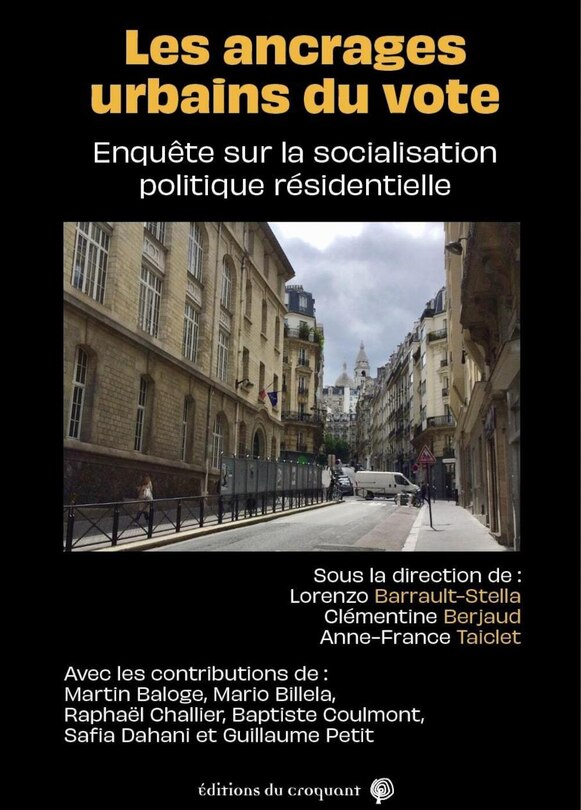 Front cover_Les ancrages urbains du vote