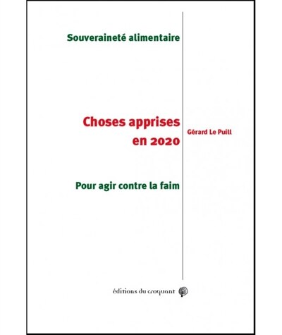 Choses apprises en 2020: souveraineté alimentaire