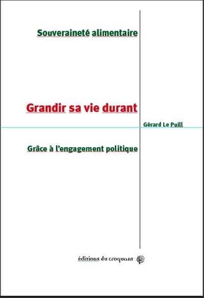 Couverture_Souveraineté alimentaire : grandir sa vie durant grâce à l'engagement politique