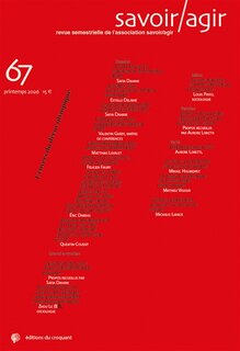 Couverture_Savoir, agir, n&deg;67. L'envers du d&eacute;cor olympique