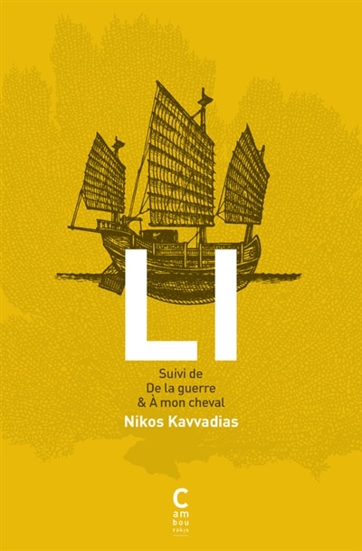 Couverture_Li ; De la guerre ; A mon cheval