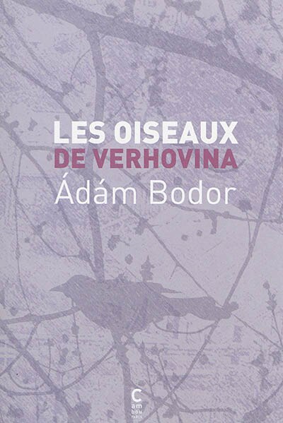 Front cover_Les oiseaux de Verhovina