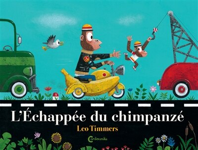 Couverture_L' &eacute;chapp&eacute;e du chimpanz&eacute;