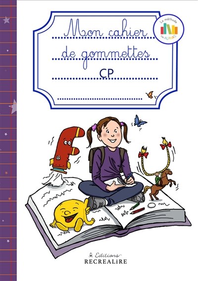 Front cover_Mon cahier de gommettes, CP