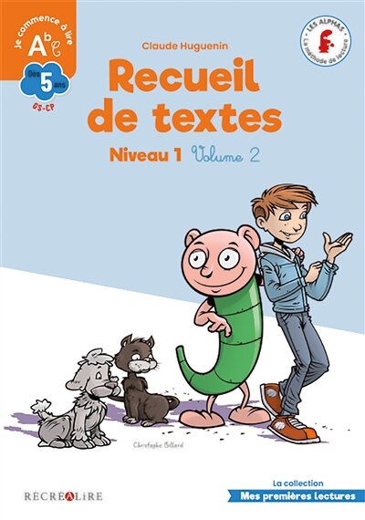 Front cover_Recueil de textes : niveau 1, Vol. 2