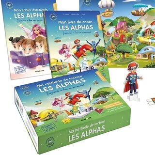 Couverture_Ma méthode de lecture Les Alphas : j'apprends à lire en m'amusant