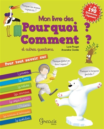 Front cover_Mon livre des pourquoi ? comment ? et autres questions