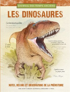 Front cover_Les dinosaures