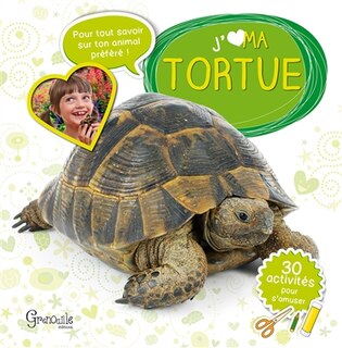 Front cover_J'aime ma tortue