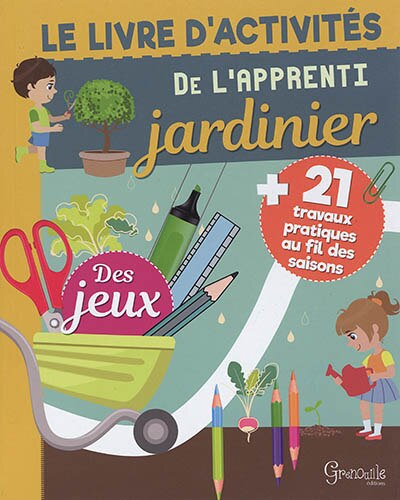 Front cover_Le livre d'activités de l'apprenti jardinier