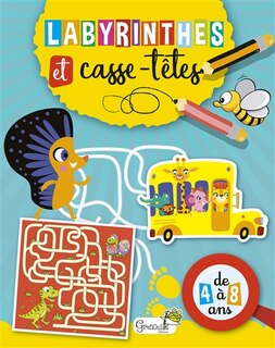 Front cover_Labyrinthes et casse-têtes