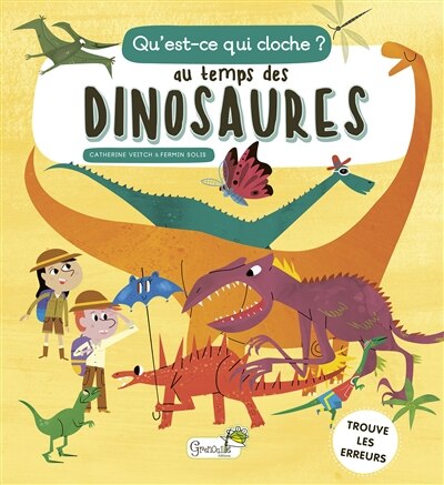 Front cover_Au temps des dinosaures