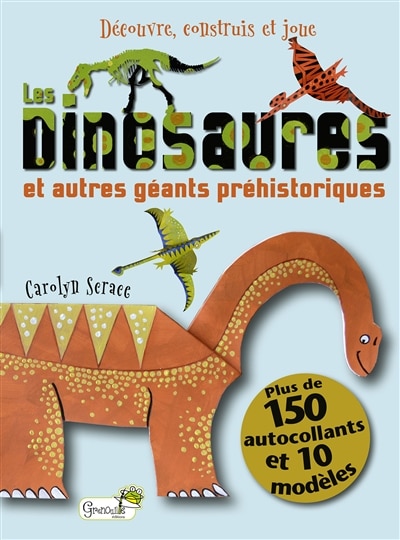 Couverture_Les dinosaures et autres géants préhistoriques