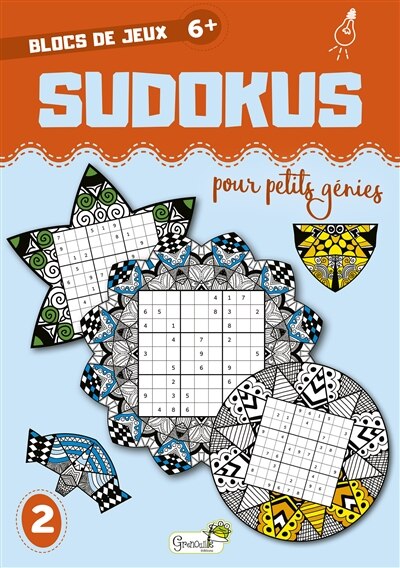 Front cover_Sudokus pour petits génies