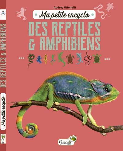 Front cover_Ma petite encyclo des reptiles & amphibiens