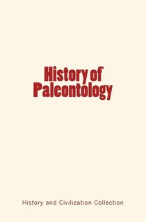 Front cover_History of Paleontology