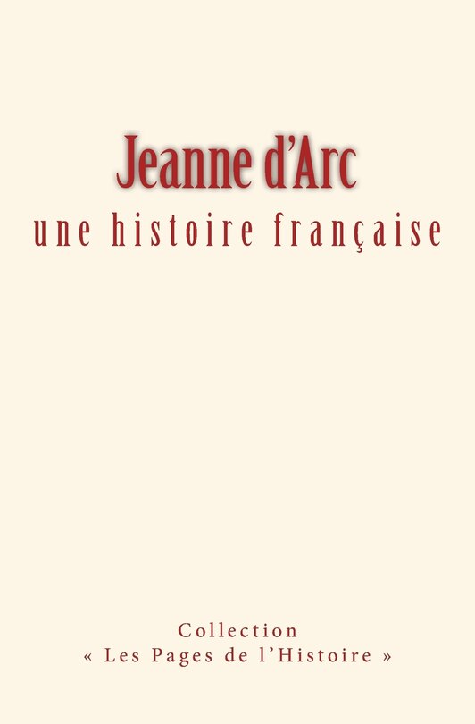 Front cover_Jeanne d'Arc
