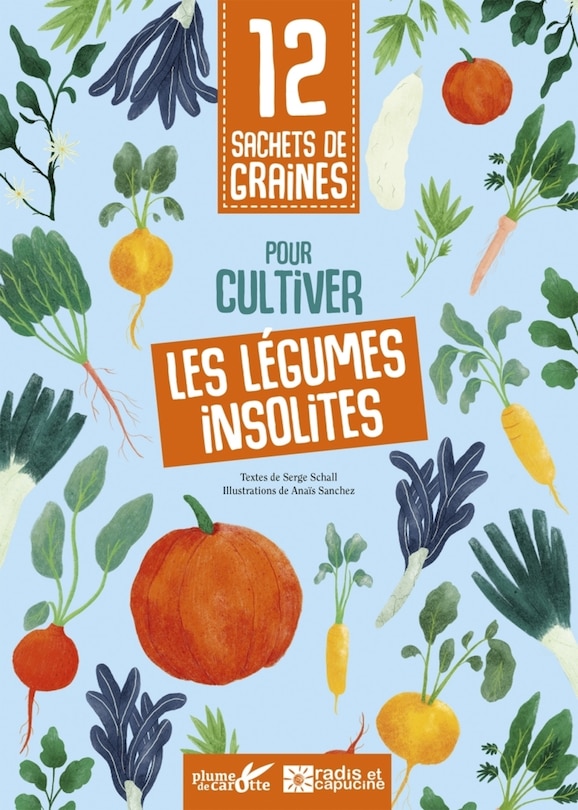 12 sachets de graines pour cultiver les légumes insolites