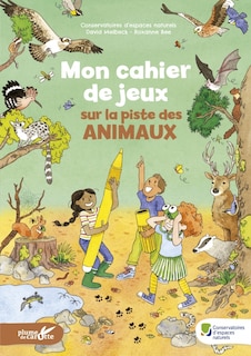 Front cover_Mon cahier de jeux sur la piste des animaux