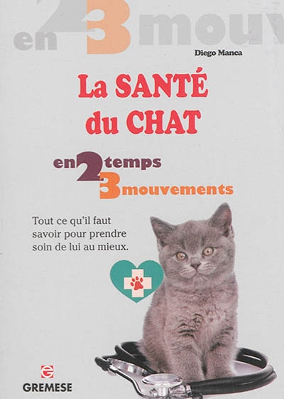 Front cover_La santé du chat