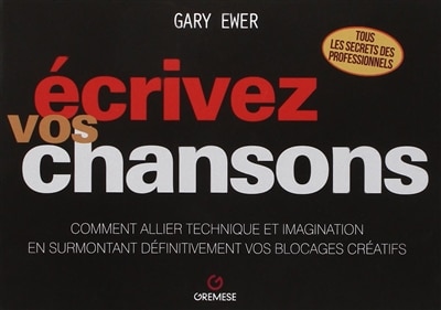 Front cover_Ecrivez vos chansons