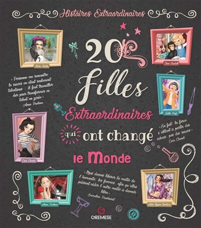 Front cover_20 FILLES EXTRAORDINAIRES QUI ONT CHANGÉ LE MONDE