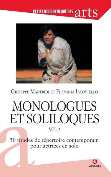Front cover_50 tirades du répertoire contemporain pour actrices en solo