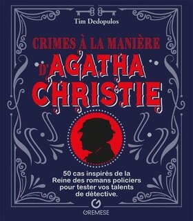 Front cover_Crimes à la manière d'Agatha Christie