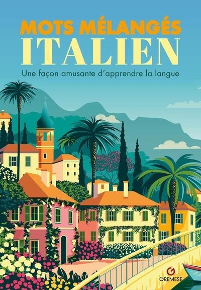 Couverture_Mots mélangés, italien : une façon amusante d'apprendre la langue