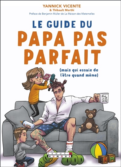 Front cover_Le guide du papa pas parfait (mais qui essaie de l'être quand même)