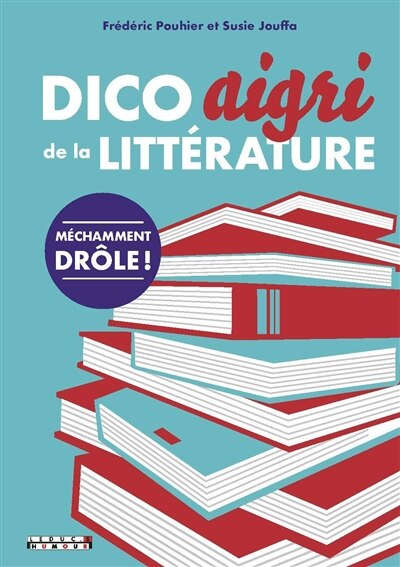 Front cover_Dico aigri de la littérature