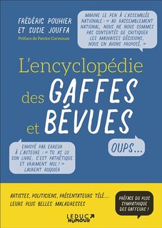 Couverture_L' encyclopédie des gaffes et bévues