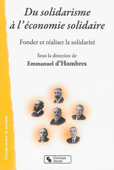 Front cover_Du solidarisme à l'économie solidaire